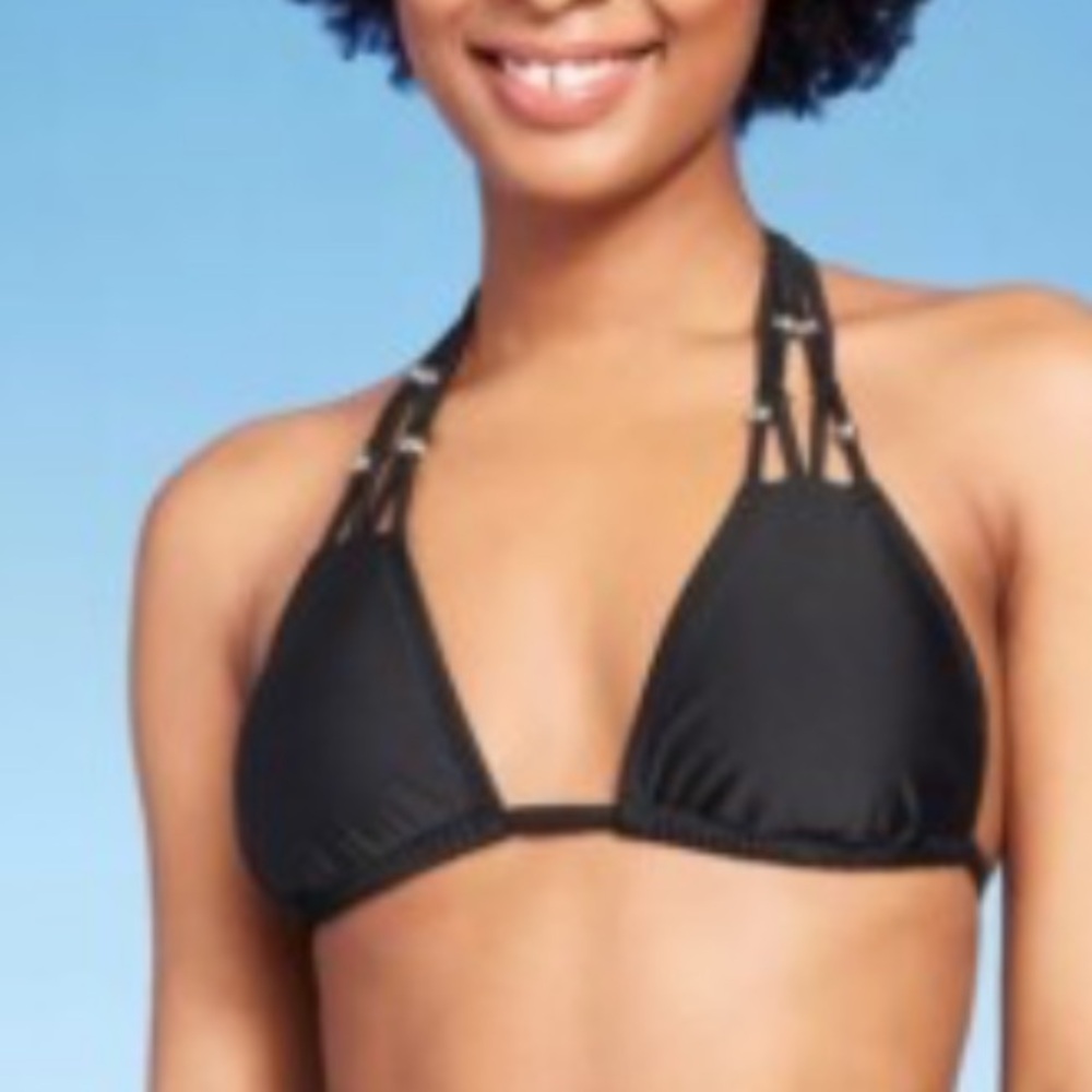 🎁🌊NWT Wild Fable Black Bikini M (8-10)